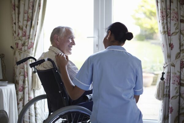 What does a hospice home care nurse do